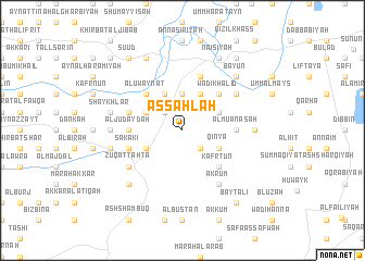 map of As Sahlah