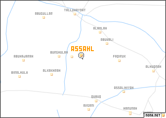 map of As Sahl