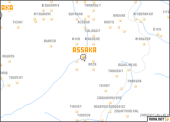 map of Assaka