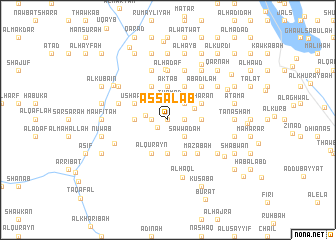 map of As Salab