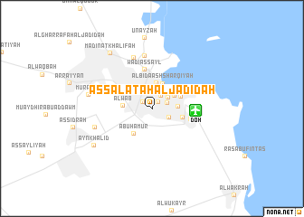 map of As Salaţah al Jadīdah