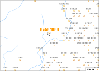 map of Assamara