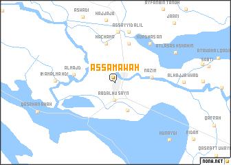 map of As Samāwah