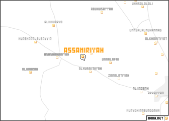 map of As Sāmirīyah
