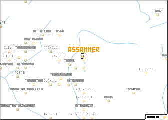 map of Assammer