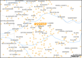 map of Aş Şanīf