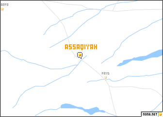 map of As Sāqiyah