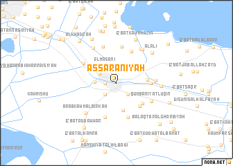 map of As Sa‘rānīyah