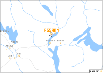 map of As Sarm
