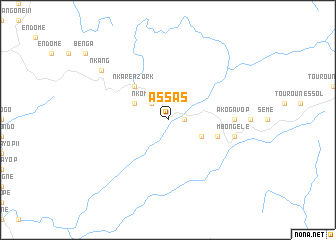 map of Assas