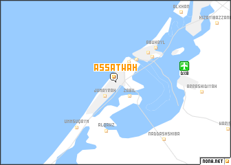 map of As Saţwah