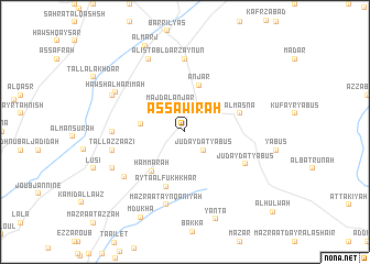 map of Aş Şawīrah