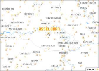 map of Asselborn