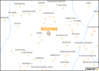 map of Assembo