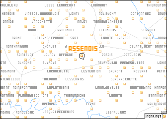 map of Assenois