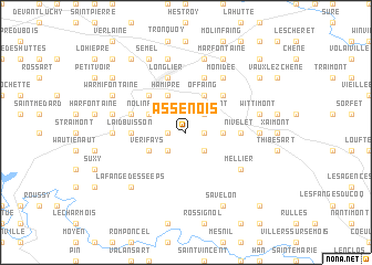 map of Assenois