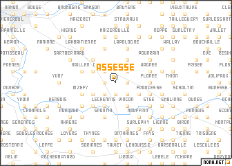 map of Assesse