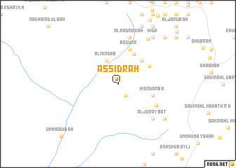 map of As Sidrah