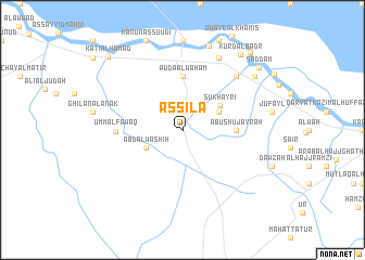 map of As Sīlā