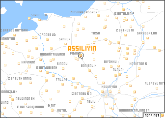 map of As Sīlīyīn