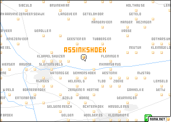 map of Assinkshoek