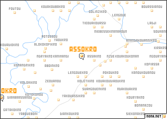 map of Assokro