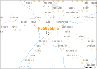 map of Assosseng