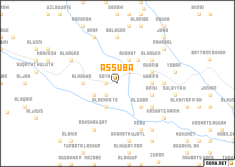 map of As Suba