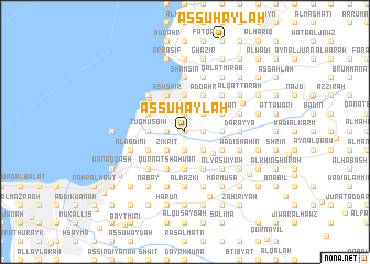 map of As Suhaylah