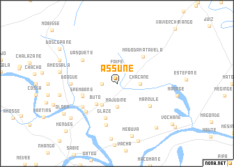 map of Assune