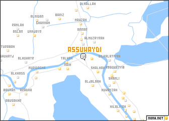 map of Aş Şuwaydı‘