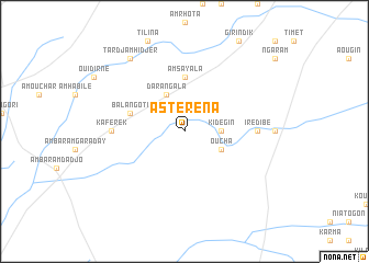 map of Astéréna