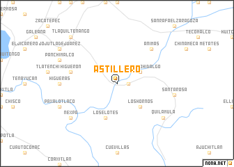 map of Astillero