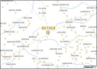 map of Astrea