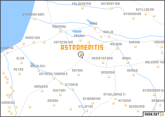 map of Astromeritis