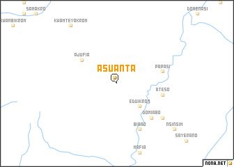 map of Asuanta