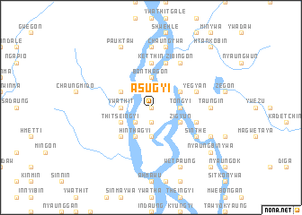 map of Asugyi