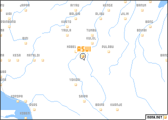 map of Asui