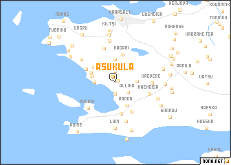 map of Asuküla