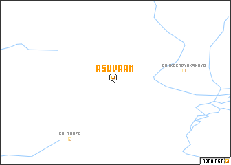 map of Asuvaam
