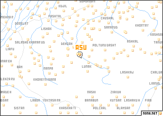 map of Āsū