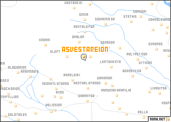 map of Asvestareión