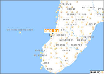 map of Atabay