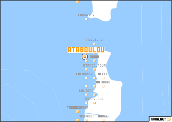 map of Ataboulou