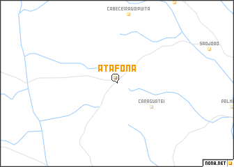 map of Atafona