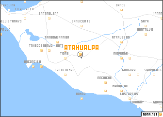 map of Atahualpa