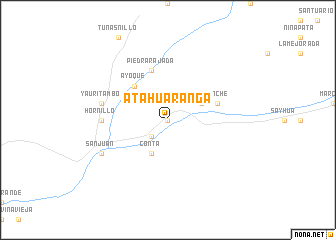 map of Atahuaranga