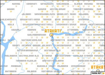 map of Atākāti
