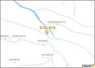 map of Atalaya