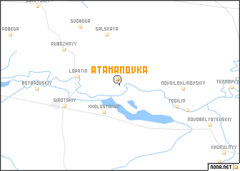 map of Atamanovka